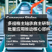 多规格主轴承自主研制批量应用推动核心部件产业化发展(图4) 多规格主轴承自主研制批量应用推动核心部件产业化发展(图4)