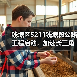 钱塘区S211钱塘段公路工程启动,加速长三角交通一体化(图2) 钱塘区S211钱塘段公路工程启动,加速长三角交通一体化(图2)