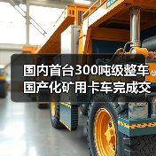 国内首台300吨级整车国产化矿用卡车完成交付(图4)