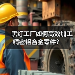 黑灯工厂如何高效加工精密铝合金零件？(图1)
