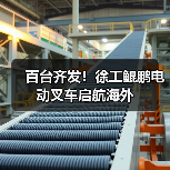 百台齐发!徐工鲲鹏电动叉车启航海外(图3) 百台齐发!徐工鲲鹏电动叉车启航海外(图3)