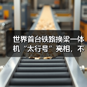 世界首台铁路换梁一体机“太行号”亮相,不停运施工破解行业难题(图2) 世界首台铁路换梁一体机“太行号”亮相,不停运施工破解行业难题(图2)
