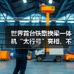 世界首台铁路换梁一体机“太行号”亮相,不停运施工破解行业难题(图4) 世界首台铁路换梁一体机“太行号”亮相,不停运施工破解行业难题(图4)