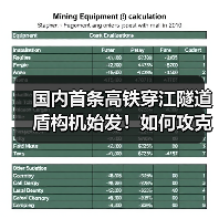 国内首条高铁穿江隧道盾构机始发!如何攻克复杂地质难题?(图3) 国内首条高铁穿江隧道盾构机始发!如何攻克复杂地质难题?(图3)