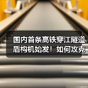 国内首条高铁穿江隧道盾构机始发!如何攻克复杂地质难题?(图4) 国内首条高铁穿江隧道盾构机始发!如何攻克复杂地质难题?(图4)