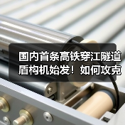 国内首条高铁穿江隧道盾构机始发!如何攻克复杂地质难题?(图2) 国内首条高铁穿江隧道盾构机始发!如何攻克复杂地质难题?(图2)