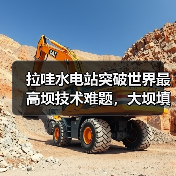 拉哇水电站突破世界最高坝技术难题,大坝填筑启动有何亮点?(图2) 拉哇水电站突破世界最高坝技术难题,大坝填筑启动有何亮点?(图2)
