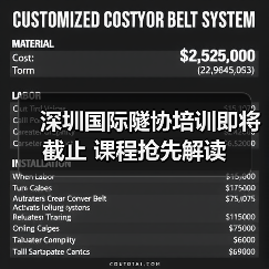 深圳国际隧协培训即将截止 课程抢先解读(图3) 深圳国际隧协培训即将截止 课程抢先解读(图3)