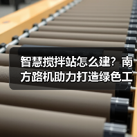 智慧搅拌站怎么建?南方路机助力打造绿色工厂(图2) 智慧搅拌站怎么建?南方路机助力打造绿色工厂(图2)
