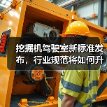挖掘机驾驶室新标准发布，行业规范将如何升级？(图3)