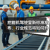 挖掘机驾驶室新标准发布，行业规范将如何升级？(图2)