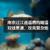 南京过江通道盾构隧道双线贯通，攻克复杂地质难题(图1)