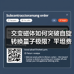 交变磁体如何突破自旋转换量子极限？平坦费米面几何成关键(图2)