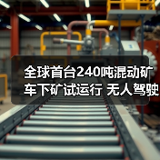全球首台240吨混动矿车下矿试运行 无人驾驶技术革新开采效率(图4) 全球首台240吨混动矿车下矿试运行 无人驾驶技术革新开采效率(图4)