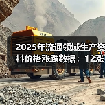 2025年流通领域生产资料价格涨跌数据:12涨32跌6平全解析(图2) 2025年流通领域生产资料价格涨跌数据:12涨32跌6平全解析(图2)