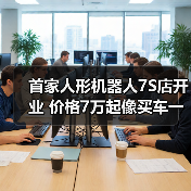 首家人形机器人7S店开业 价格7万起像买车一样购买(图3) 首家人形机器人7S店开业 价格7万起像买车一样购买(图3)