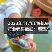 2023年11月工程机械行业销售数据：哪些产品逆势增长？(图4)