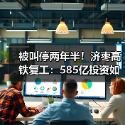 被叫停两年半!济枣高铁复工:585亿投资如何重塑山东交通格局?(图1) 被叫停两年半!济枣高铁复工:585亿投资如何重塑山东交通格局?(图1)
