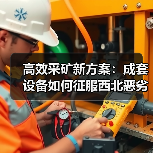 高效采矿新方案：成套设备如何征服西北恶劣环境？(图3)
