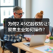 为何2.45亿股权转让？聚焦主业如何操作？(图3)