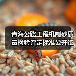 青海公路工程机制砂质量检验评定标准公开征求意见(图1)