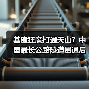 基建狂魔打通天山？中国最长公路隧道贯通后仅需20分钟穿越(图2)