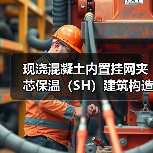 现浇混凝土内置挂网夹芯保温（SH）建筑构