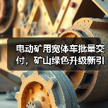 电动矿用宽体车批量交付，矿山绿色升级新引