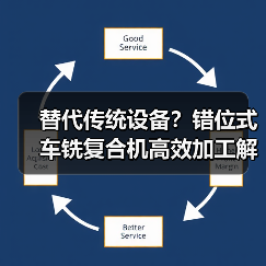 替代传统设备？错位式车铣复合机高效加工解析(图4)