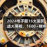 2024电子展15大展区盛大亮相，1600+展商免费邀您参观(图2)