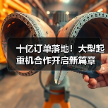 十亿订单落地！大型起重机合作开启新篇章(图1)