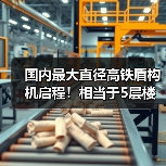 国内最大直径高铁盾构机启程！相当于5层楼高(图2)