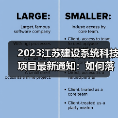 2023江苏建设系统科技项目最新通知：如何落实标准编制与管理？(图3)