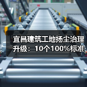 宜昌建筑工地扬尘治理升级：10个100%标准全解析(图2)