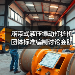 履带式液压振动打桩机团体标准编制讨论会助