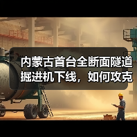 内蒙古首台全断面隧道掘进机下线，如何攻克复杂地质难题？(图3)