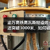 渝万高铁高瓦斯隧道掘进突破3000米，如