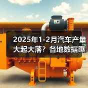 2025年1-2月汽车产量大起大落？各地数据曝光！(图3)