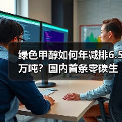 绿色甲醇如何年减排6.5万吨？国内首条零碳生产线投产(图4)