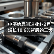电子信息制造业1-2月增长10.6%背后