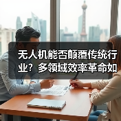 无人机能否颠覆传统行业？多领域效率革命如