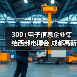 300+电子信息企业集结西部电博会 成都高新区专场招商火热启动(图3)