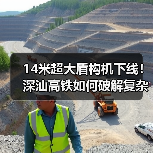 14米超大盾构机下线！深汕高铁如何破解复杂地层难题？(图3)