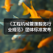 《工程机械管理服务行业规范》团体标准发布，推动行业规范化管理(图3)