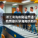 湛江湾海底隧道贯通！我国最长穿海高铁盾构隧道技术突破(图4)