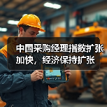 中国采购经理指数扩张加快，经济保持扩张