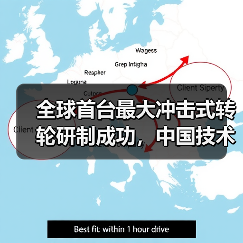 全球首台最大冲击式转轮研制成功，中国技术