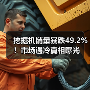 挖掘机销量暴跌49.2%！市场遇冷真相曝光(图4)