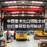 中国重卡出口领跑全球 创纪录背后有何秘诀？(图1)