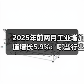 2025年前两月工业增加值增长5.9%：哪些行业领跑？(图4)
